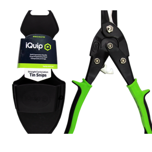 iQuip Aviation Tin Snip Straight Cut With Holster